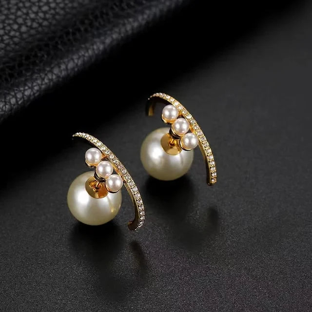 Korean Pearl Stud Earring