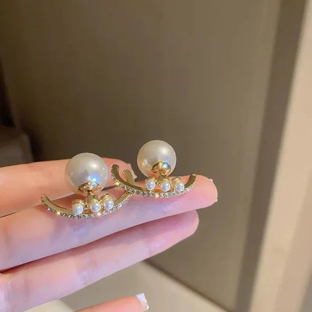 Korean Pearl Stud Earring