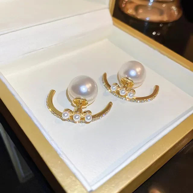 Korean Pearl Stud Earring